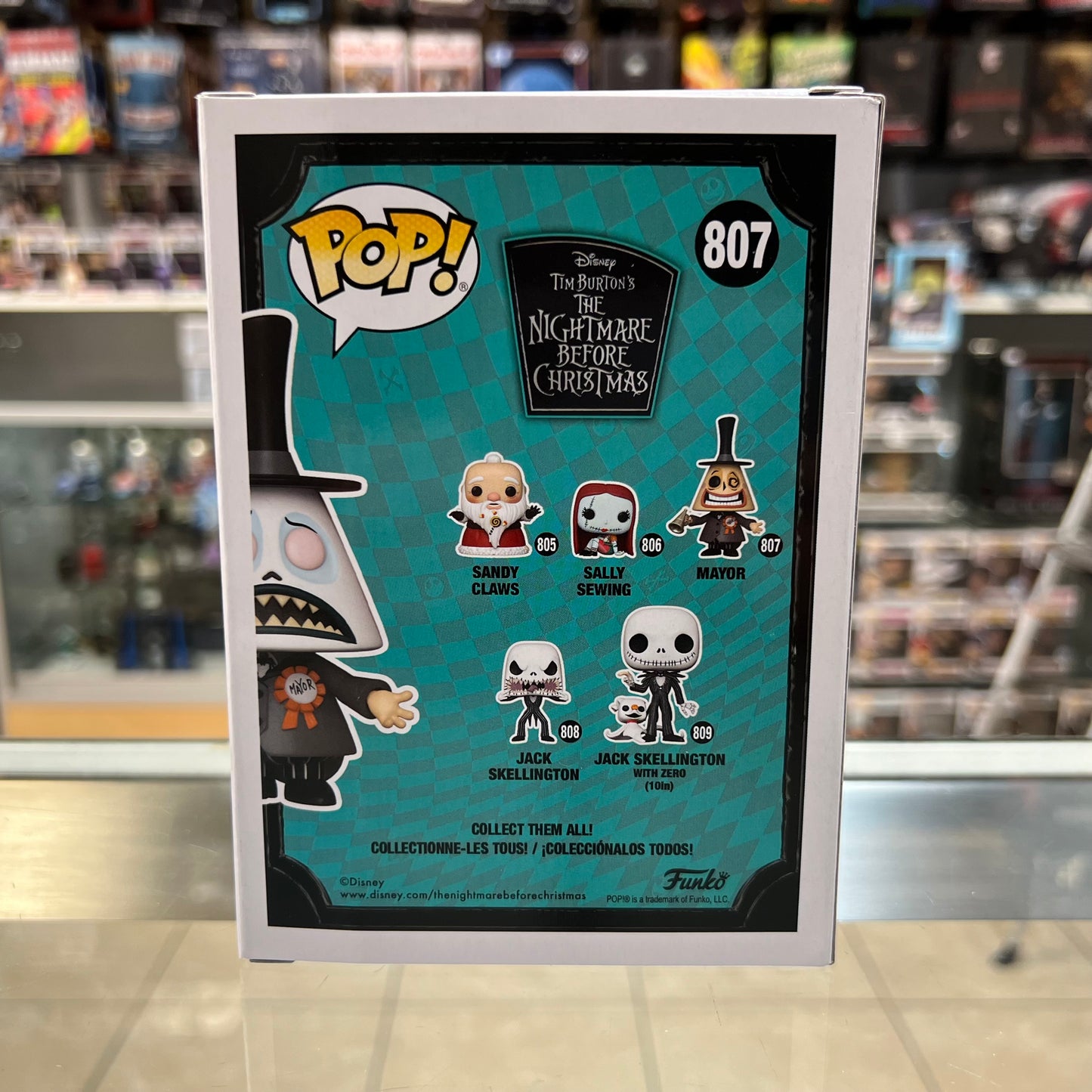 Funko Pop! Disney - Mayor - Diamond Collection Chase Exclusive - 807