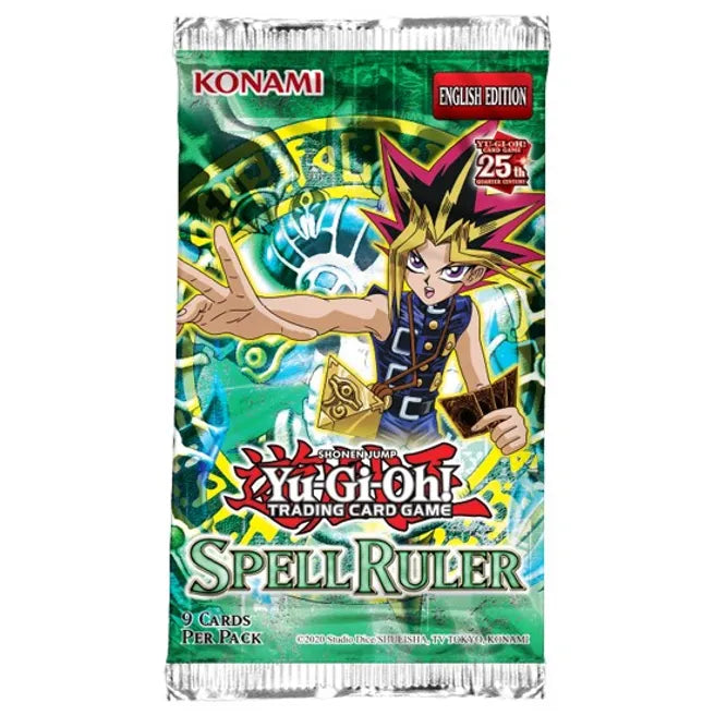 Yu-Gi-Oh! - Spell Ruler Booster Pack (25th Anniversary Edition) - Spell Ruler (25th Anniversary Edition) (SRL-EN)