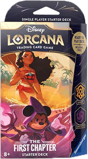 Disney Lorcana: The First Chapter Starter Deck (Amber & Amethyst) - The First Chapter (1)