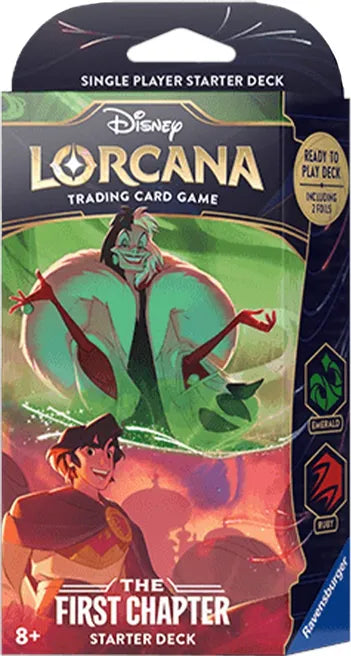 Disney Lorcana: The First Chapter Starter Deck (Emerald & Ruby) - The First Chapter (1)