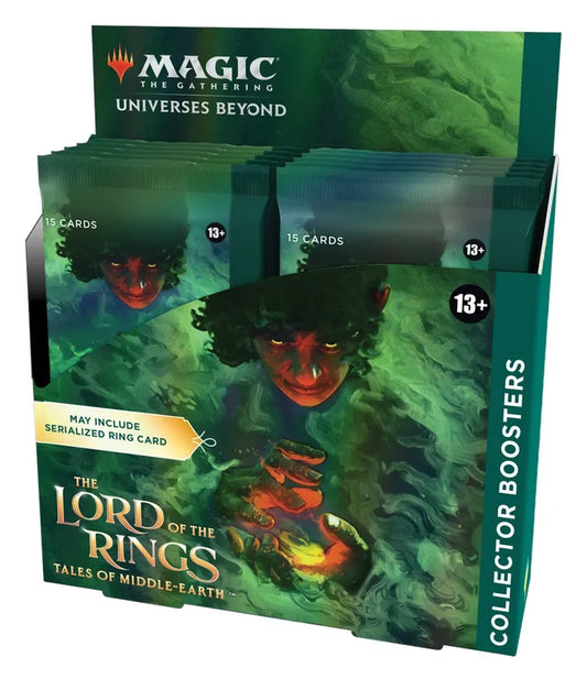 Universes Beyond: The Lord of the Rings: Tales of Middle-earth - Collector Booster Box - Universes Beyond: The Lord of the Rings: Tales of Middle-earth (LTR)