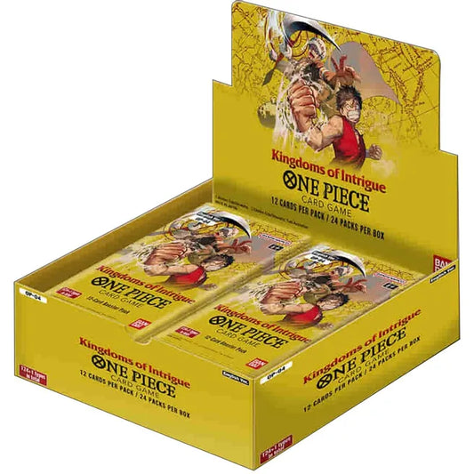 One Piece - Kingdoms of Intrigue Booster Box - Kingdoms of Intrigue (OP-04)