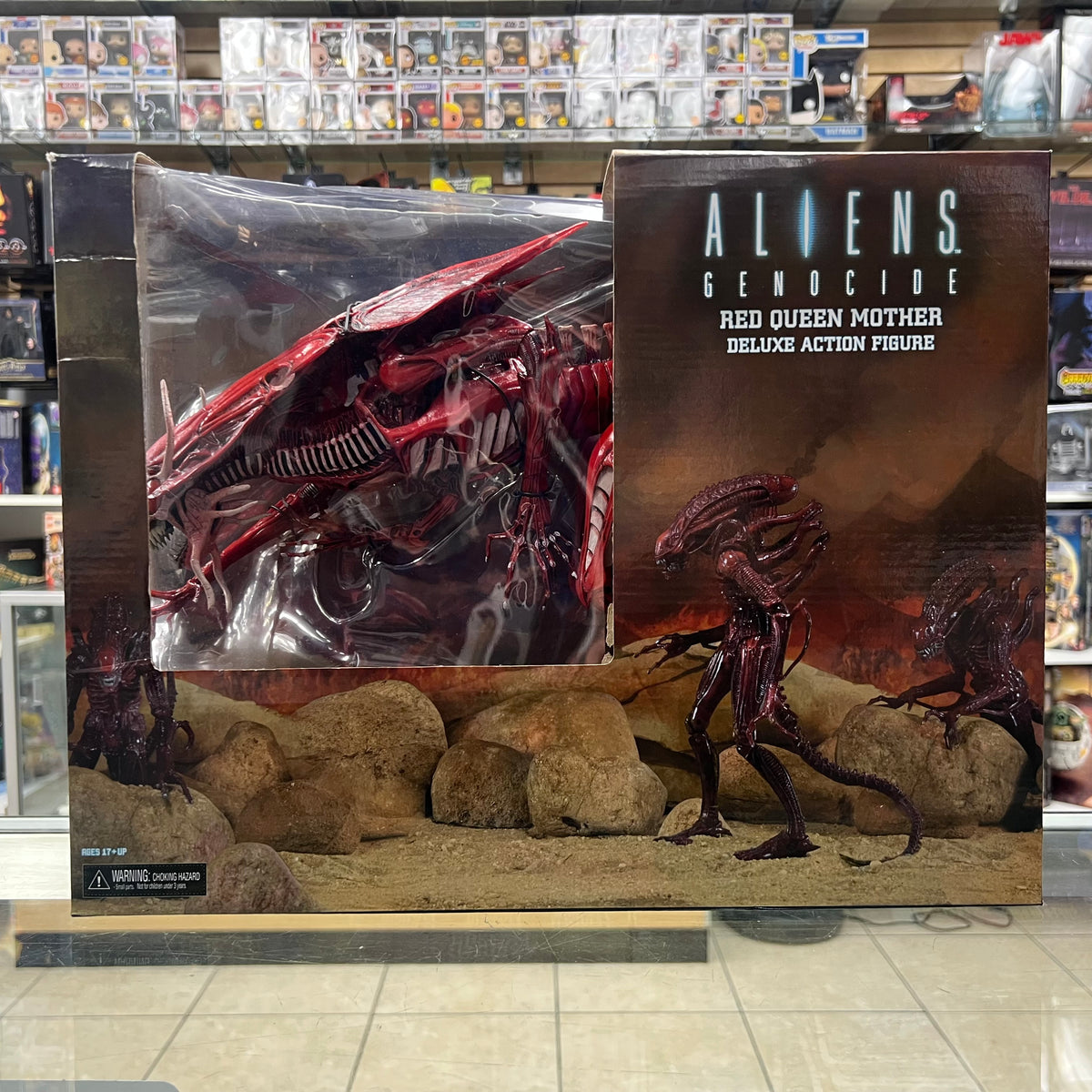 NECA - Aliens Genocide - Red Queen Mother (Ultra Deluxe Action Figure) *SEE PHOTOS*