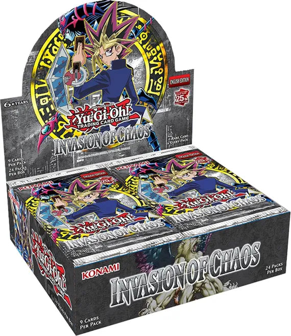 Yu-Gi-Oh! - Invasion of Chaos Booster Box (25th Anniversary Edition) - Invasion of Chaos (25th Anniversary Edition) (IOC-EN)
