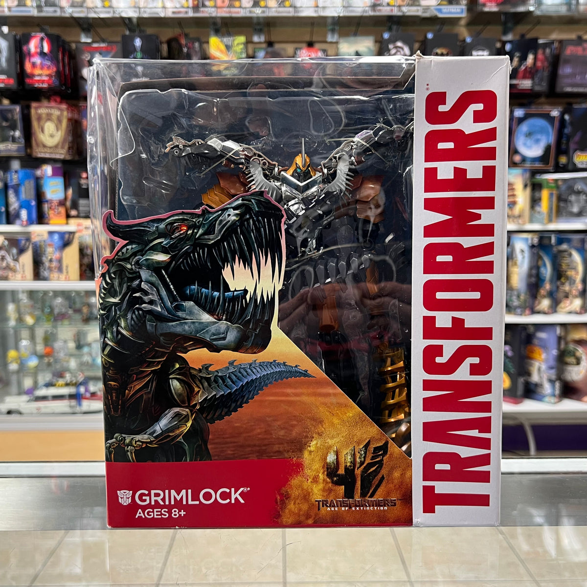 Transformers: Age of Extinction - Grimlock - Leader Class - 2013 *SEE PHOTOS*