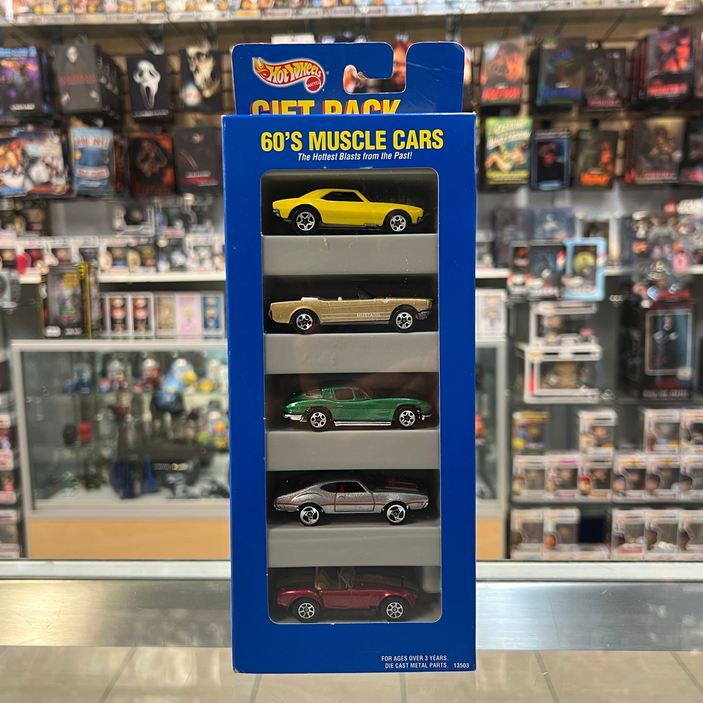 Hot Wheels 5 Car Gift Pack - 60's Muscle Cars - 1995