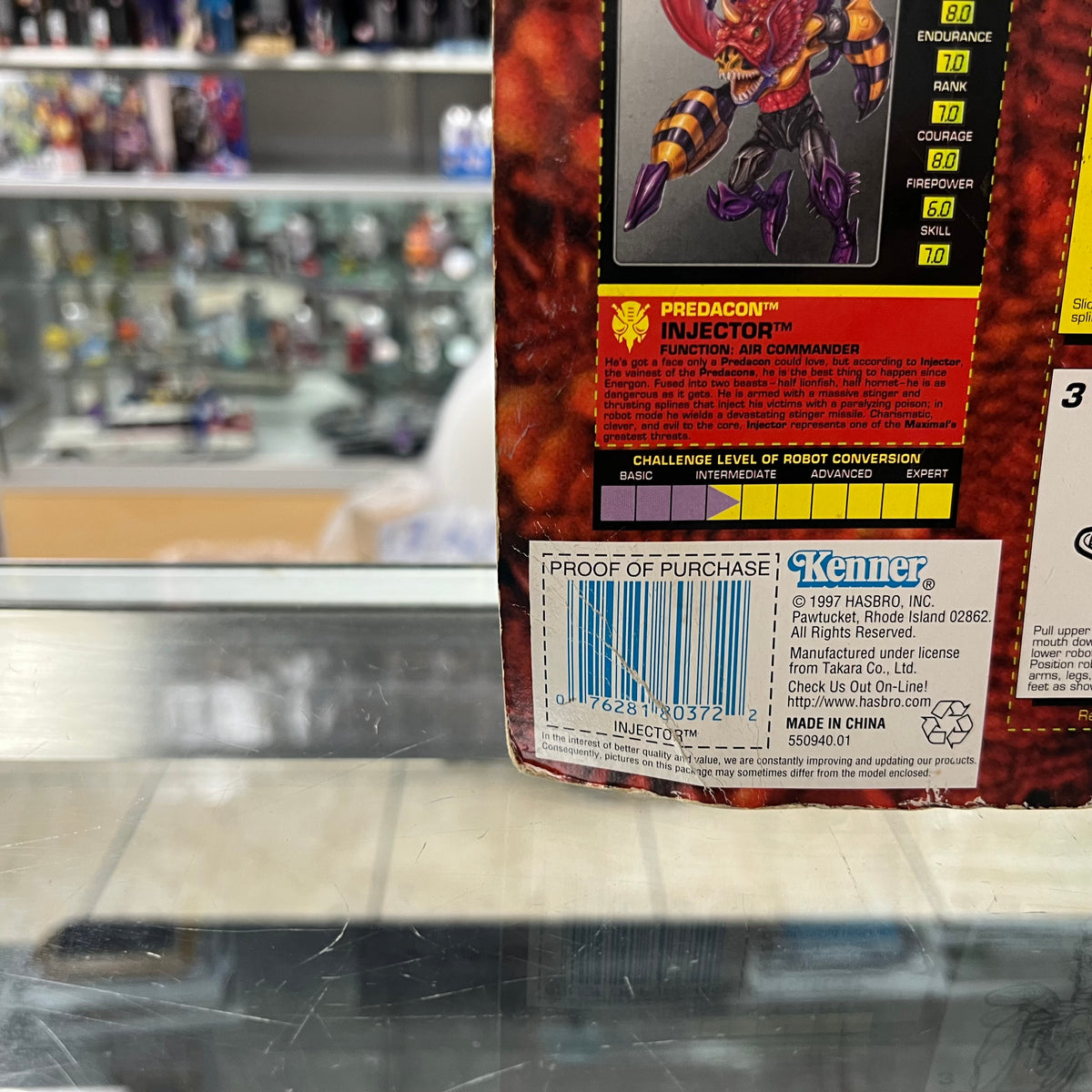 Transformers - Beast Wars - Fuzors Deluxe w/ Predacon Injector *BAD BOX / SEE PHOTOS*