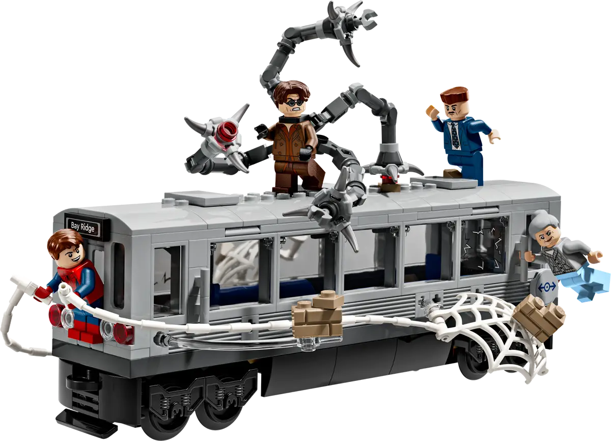 LEGO MARVEL - Spider-Man vs. Doc Ock Subway Train Scene - 76321