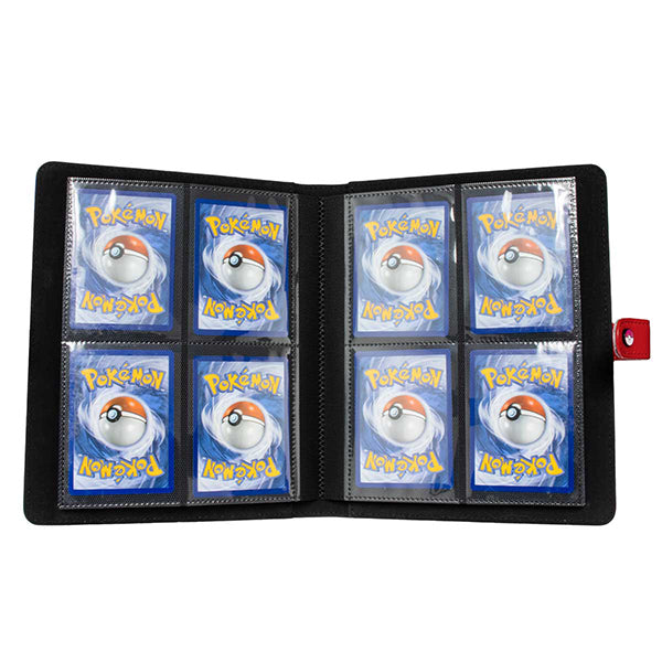 Binder: Premium Snap 4-Pocket Pokémon - Red