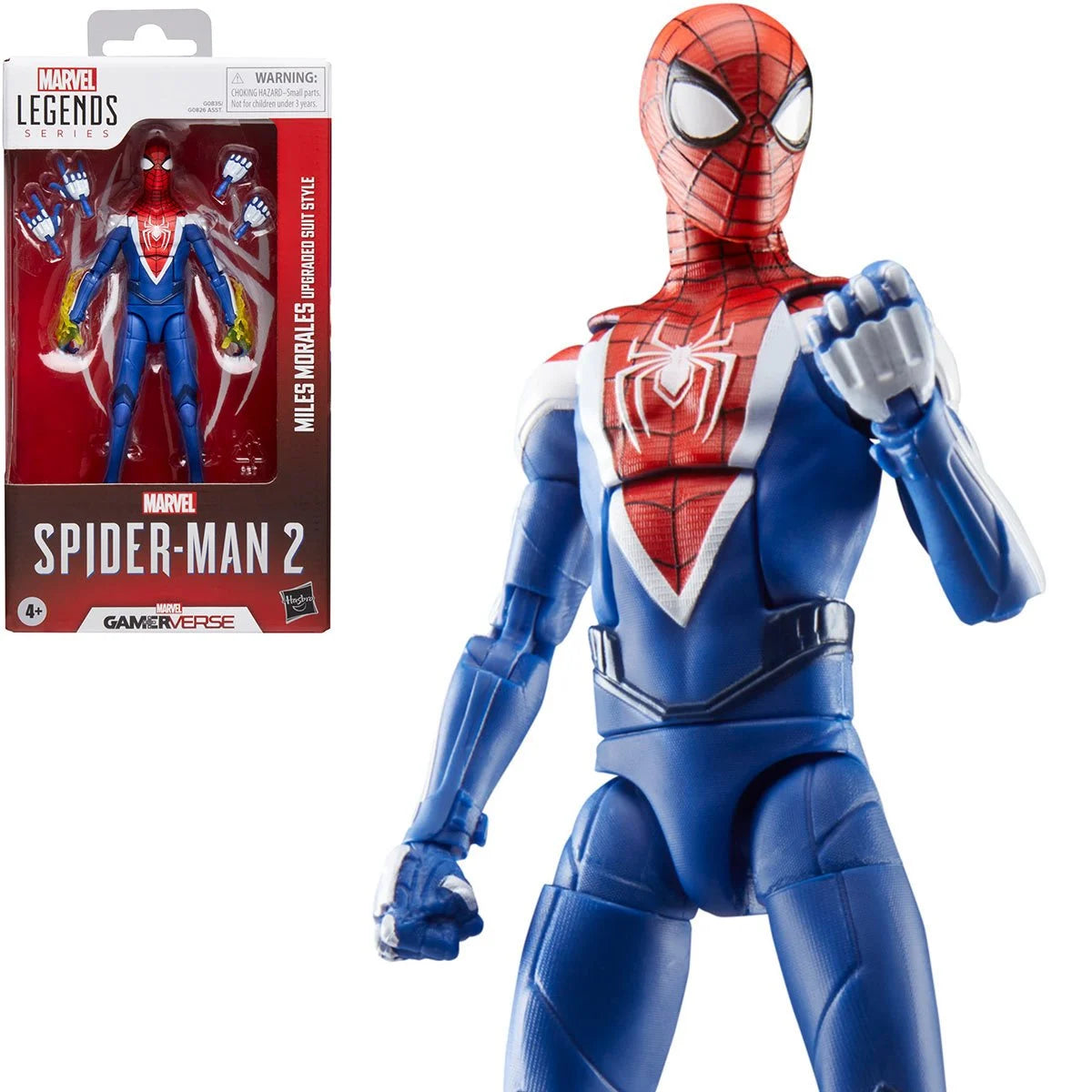 Marvel Legends Gamerverse Spider-Man 2 Miles Morales Upgraded Suit Style Action Figure