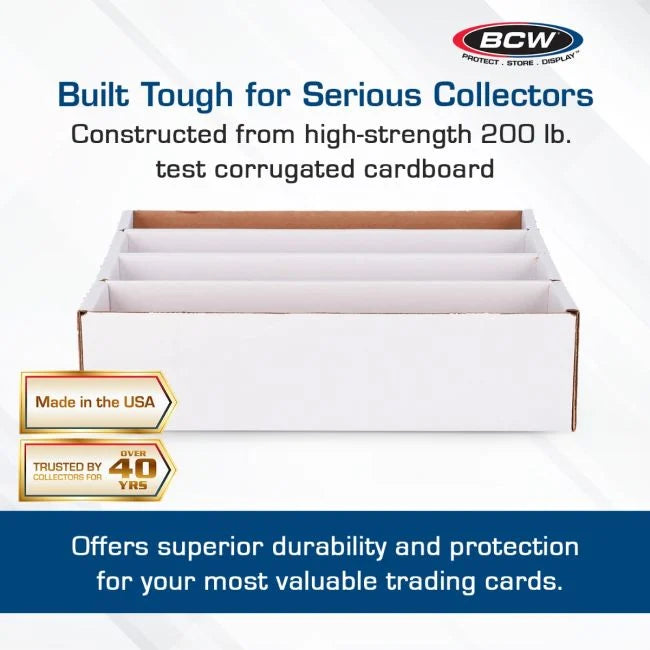 BCW - 3200 Count Storage Box (Full Lid)