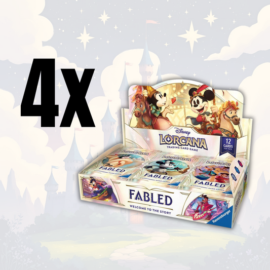 Disney Lorcana: Fabled Booster Box Case (4x)