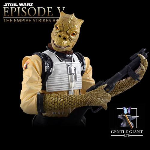 Star Wars - Bossk Collectible Bust - Empire Strikes Back - Gentle Giant -2004
