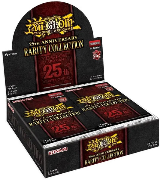 Yu-Gi-Oh! - 25th Anniversary Rarity Collection Booster Box - 25th Anniversary Rarity Collection (RA01)