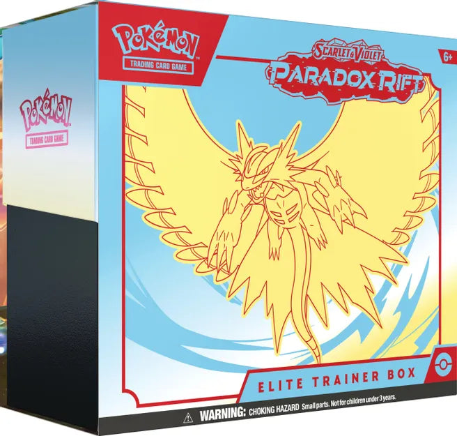 Pokémon - Paradox Rift Elite Trainer Box [Roaring Moon] - SV04: Paradox Rift (SV04)