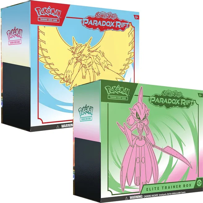 Pokémon - Paradox Rift Elite Trainer Boxes [Set of 2] - SV04: Paradox Rift (SV04)