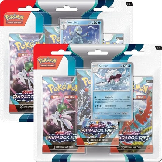 Pokémon - Paradox Rift 3 Pack Blister [Set of 2] - SV04: Paradox Rift (SV04)
