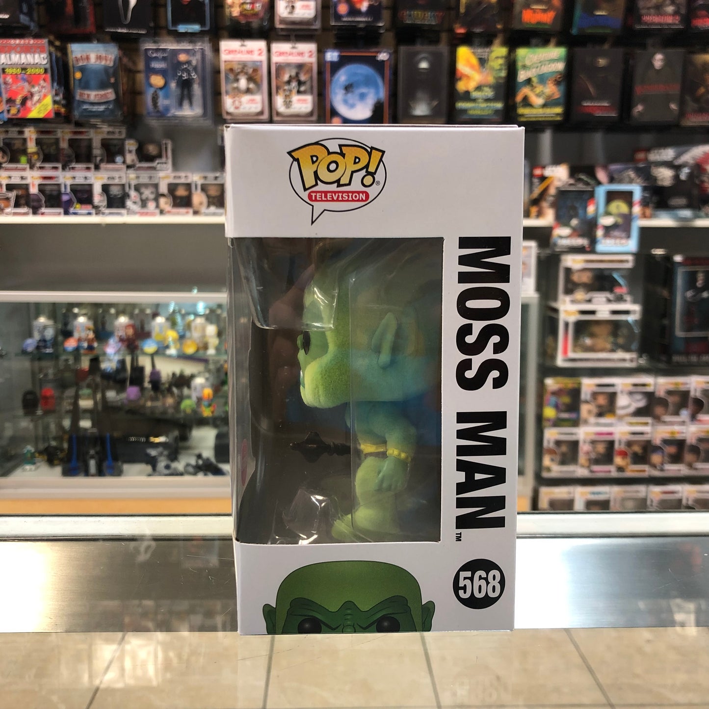 Funko Pop! Television - Masters of the Universe - Moss Man - Toys R Us - Flocked