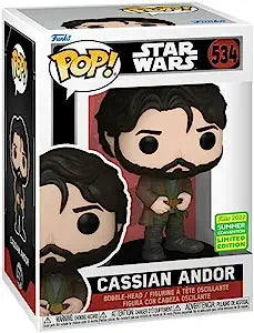 Funko POP! Star Wars: Cassian Andor Vinyl Figure #534 - 2022 Summer Convention Limited Edition