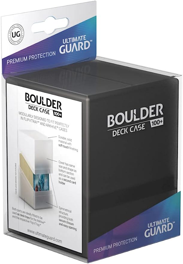 Ultimate Guard Boulder 100+ Deck Case Onyx