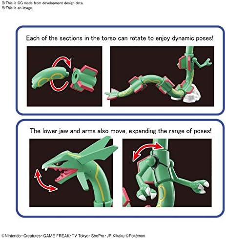 Rayquaza - Pokémon Model Kit - BANDAI