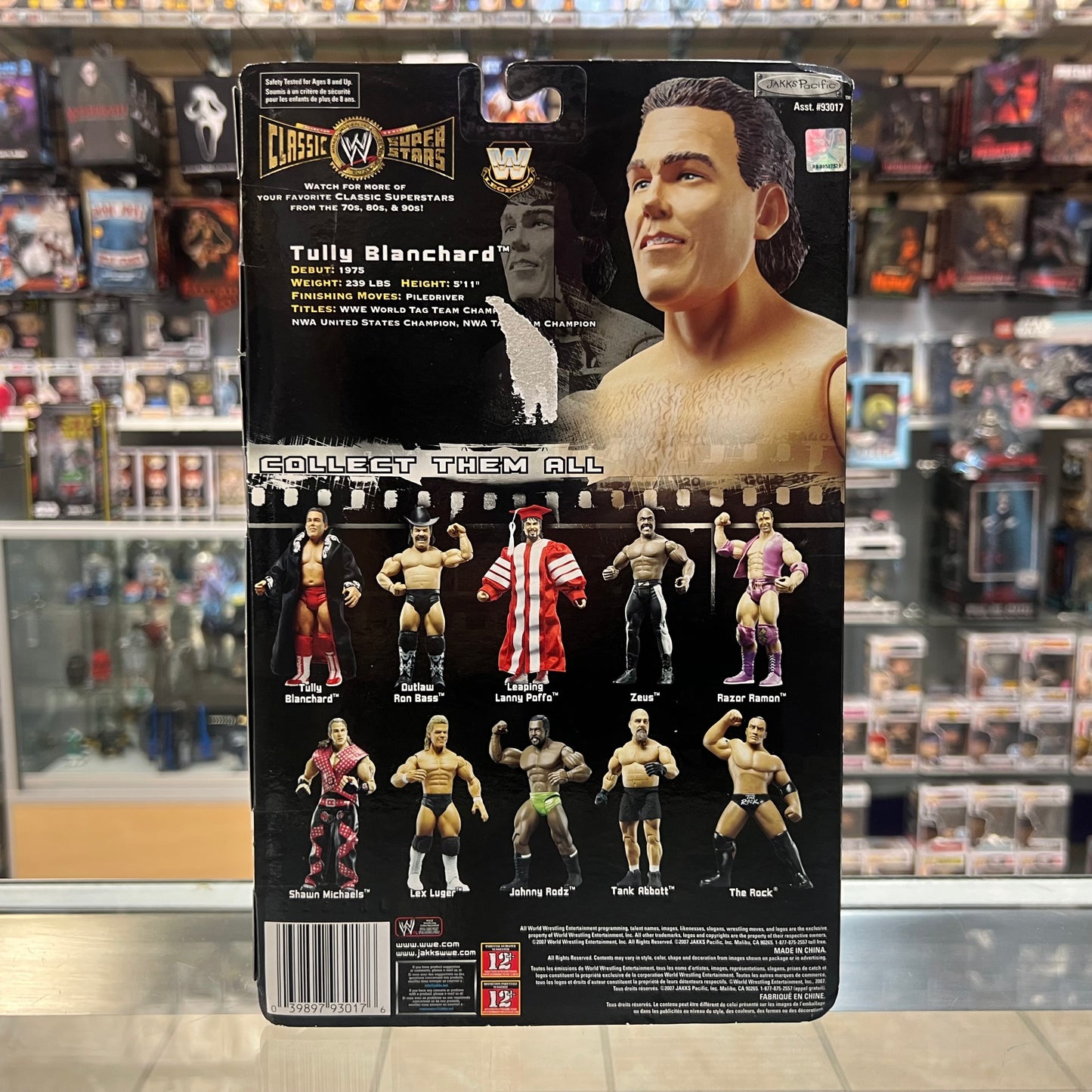 WWE CLASSIC SUPER STARS - TULLY BLANCHARD - COLLECTOR SERIES #15 - 2007