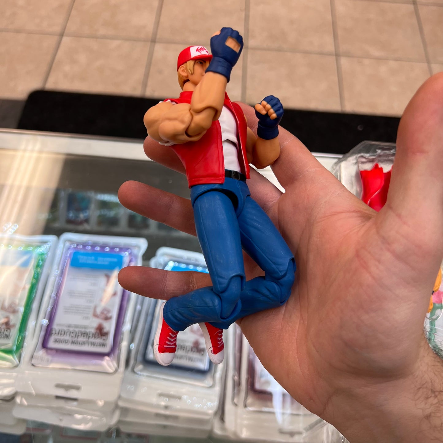 Storm Collectibles - The King of Fighters '98 - Terry Bogard 1/12 Scale Action Figure OPEN BOX SEE PHOTOS