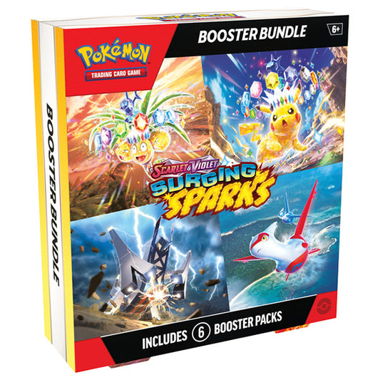 Pokémon TCG: Scarlet & Violet Surging Sparks - Booster Bundle - SV08