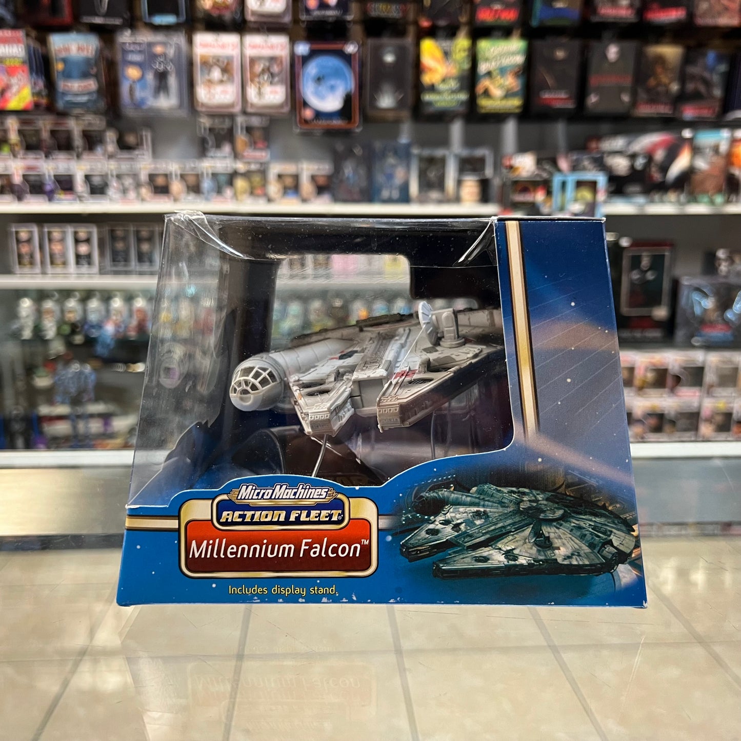 MircoMachines - Action Fleet - Star Wars - Millennium Falcon  - SEALED