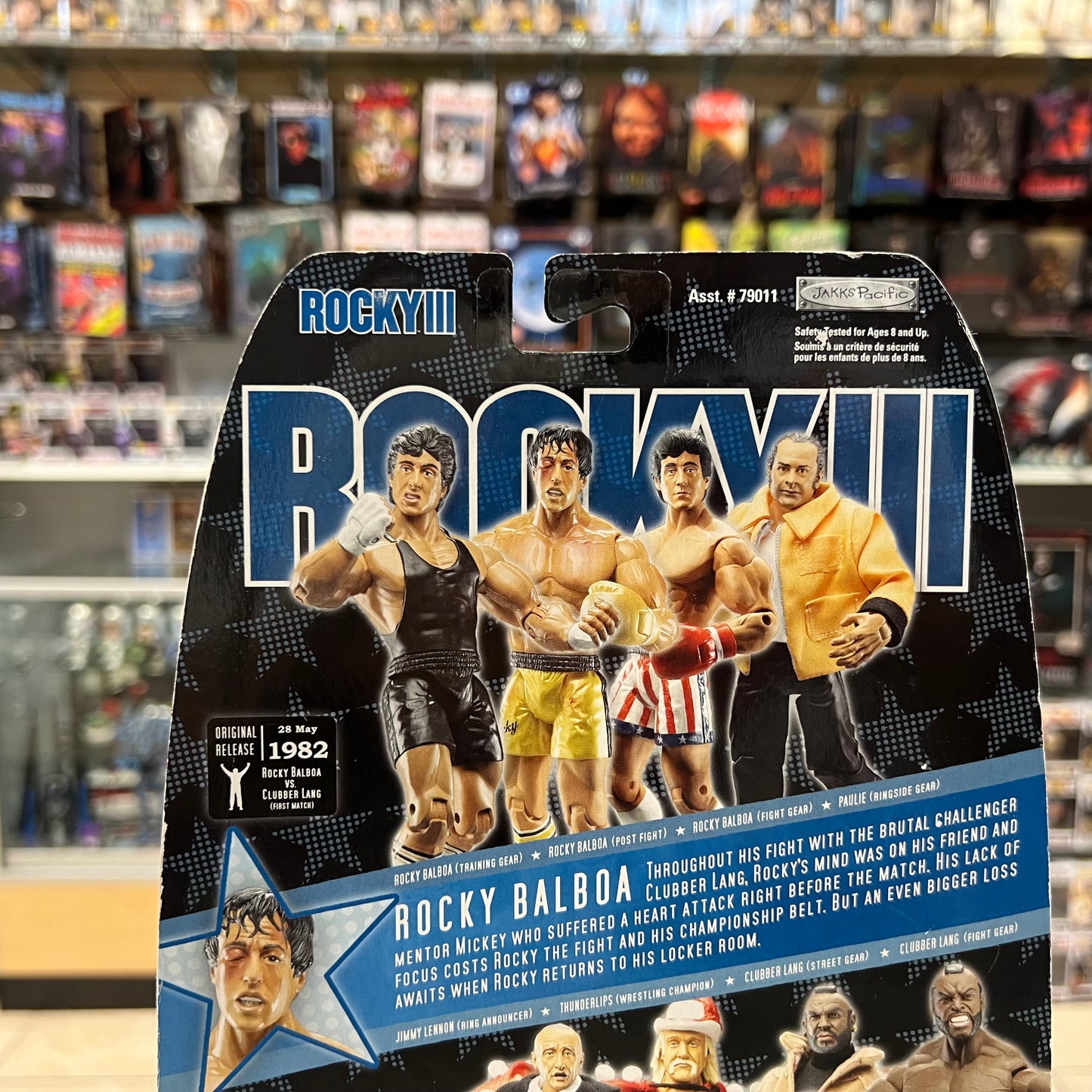 Rocky III - Rocky Balboa "The Italian Stallion" - Post Fight vs Clubber Lang - (Rocky Collector Series) - 2006