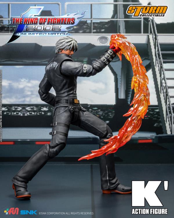 Storm Collectibles - The King of Fighters 2002 Unlimited Match - K' - 1/12 Scale Action Figure