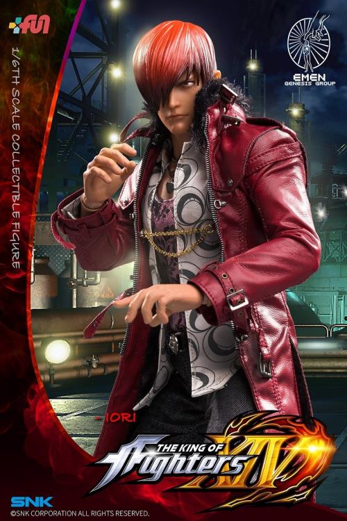 Emen Genesis Group - The King Of Fighters XIV - Iori Yagami 1/6 Scale Figure (OPEN BOX)
