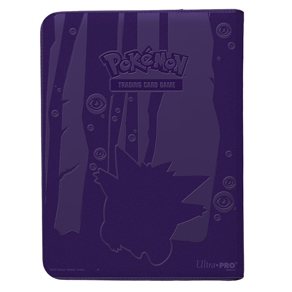 Binder: PRO 9-Pocket Zippered Pokemon- Elite Series Gengar