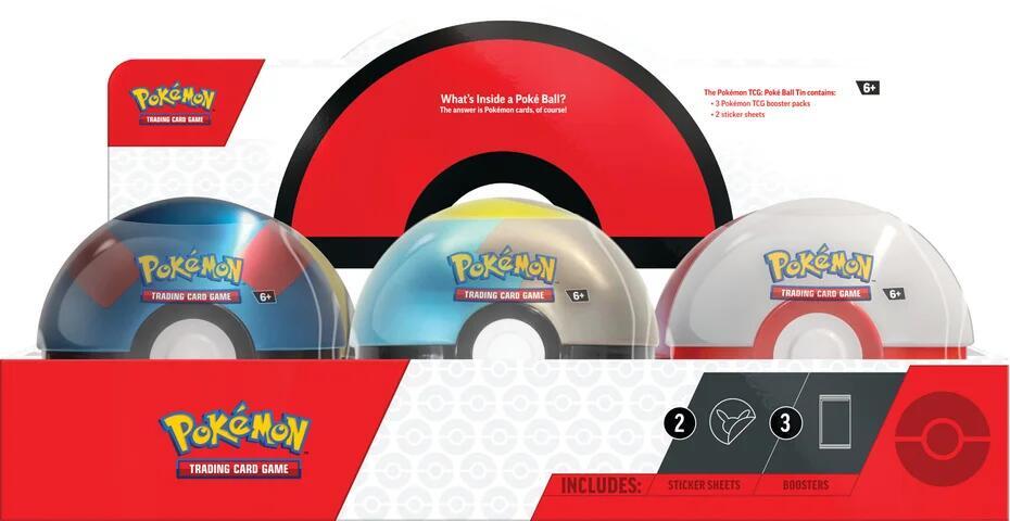 Pokémon TCG: Poke Ball Tins (Q4 2024)