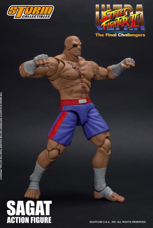 Storm Collectibles - Street Fighter II Sagat 1/12 Scale Figure (OPEN BOX)