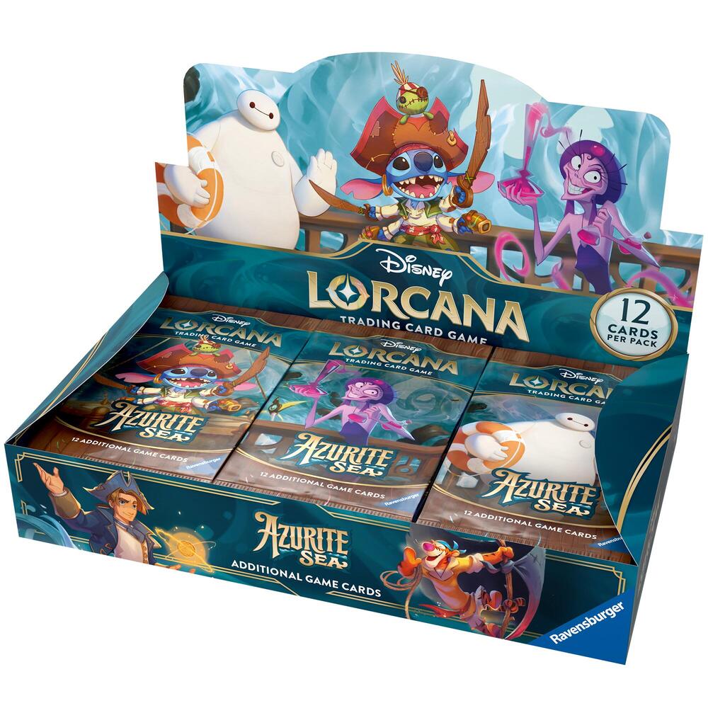 Disney Lorcana: Azurite Sea Booster Box (24 Packs)