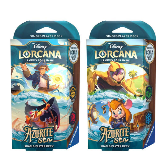 Disney Lorcana: Azurite Sea Starter Deck [Set of 2] - Azurite Sea (6)