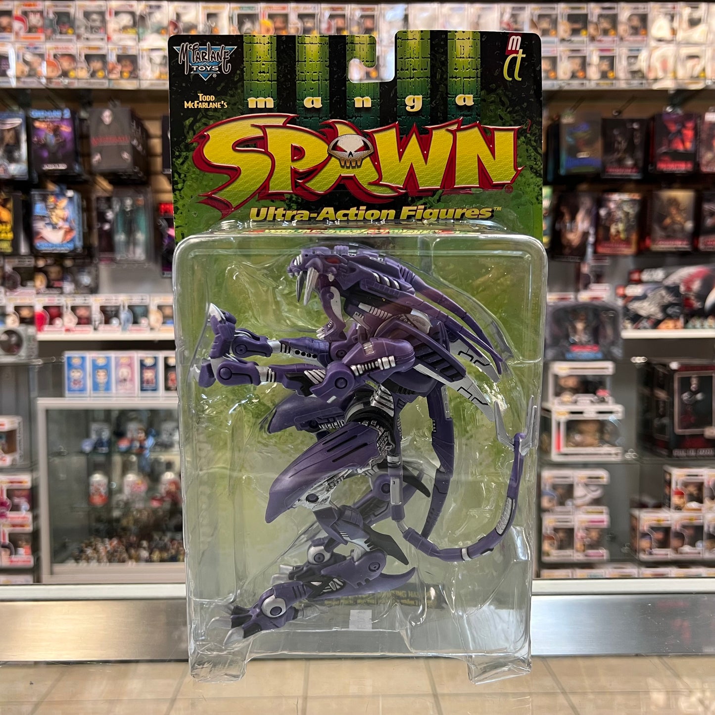 Todd McFarlane's - Manga Spawn - Cyber Tooth - Series 10 - McFarlane Toys