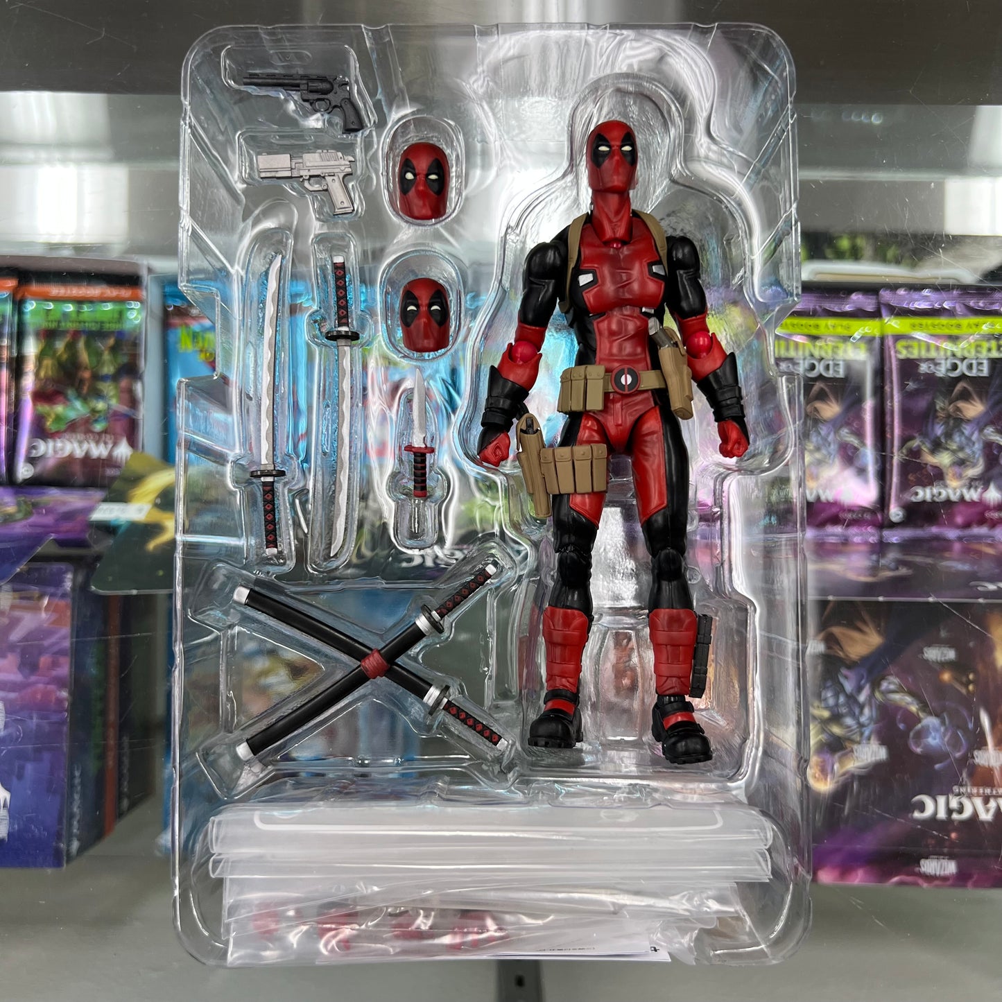Good Smile Figma 353 Deadpool Figure (OPEN BOX) SEE PHOTOS