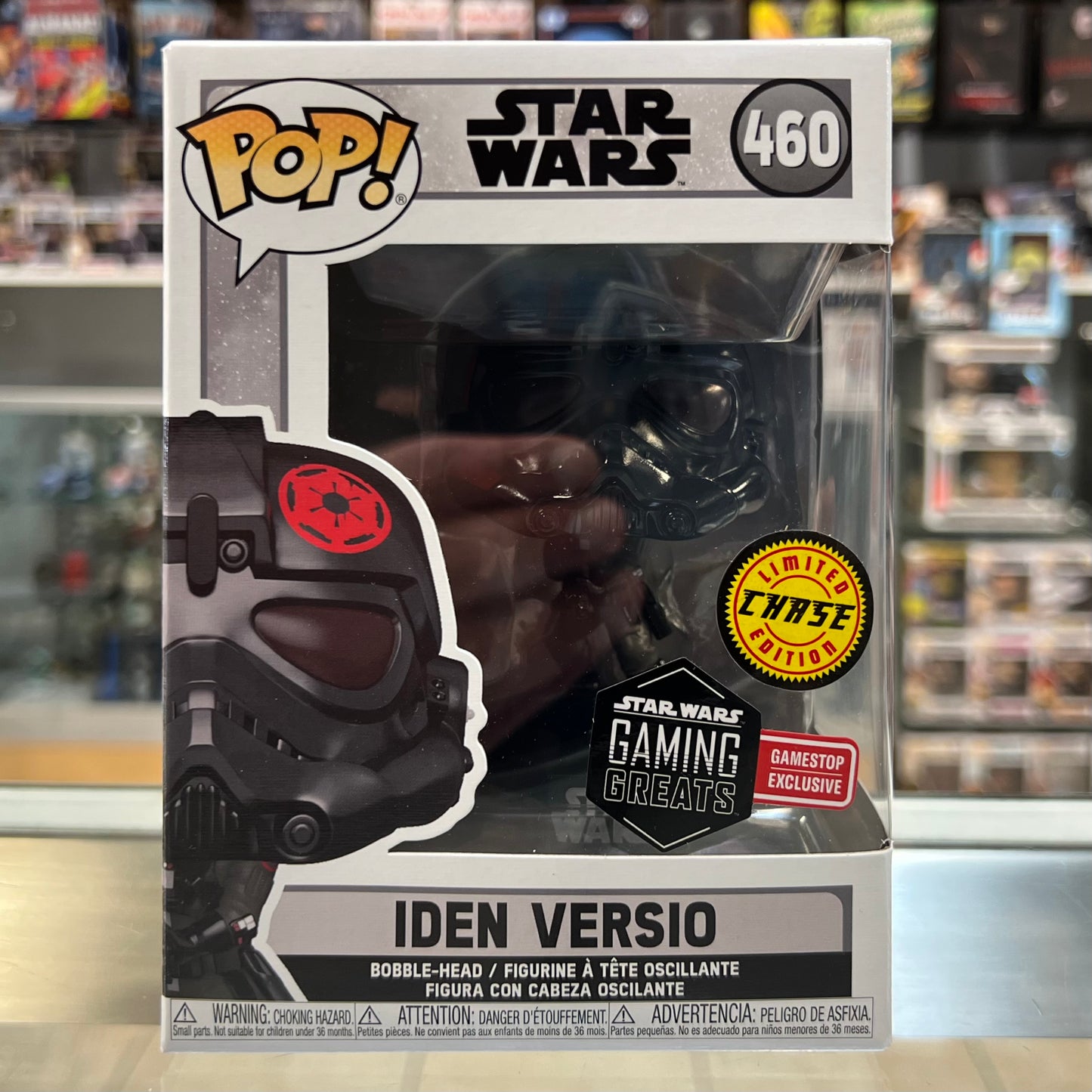 Funko Pop! Star Wars - Iden Versio - Gaming Greats - Chase - 460