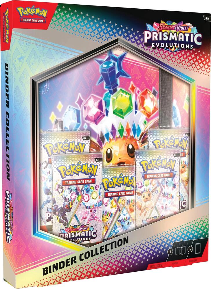 Pokémon TCG: Prismatic Evolutions SV8.5 Binder Collection