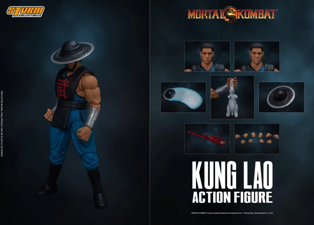 Storm Collectibles - Mortal Kombat 2 VS Series Kung Lao 1/12 Scale Action Figure