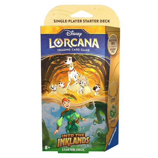 Disney Lorcana: Into the Inklands Starter Deck (Amber & Emerald) - Into the Inklands
