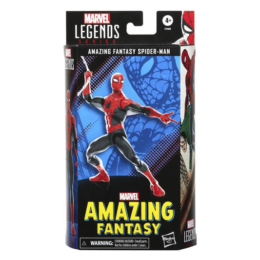 Marvel Legends Series Spider-Man 60th Anniversary Amazing Fantasy Spider-Man 6-Inch Action Figures