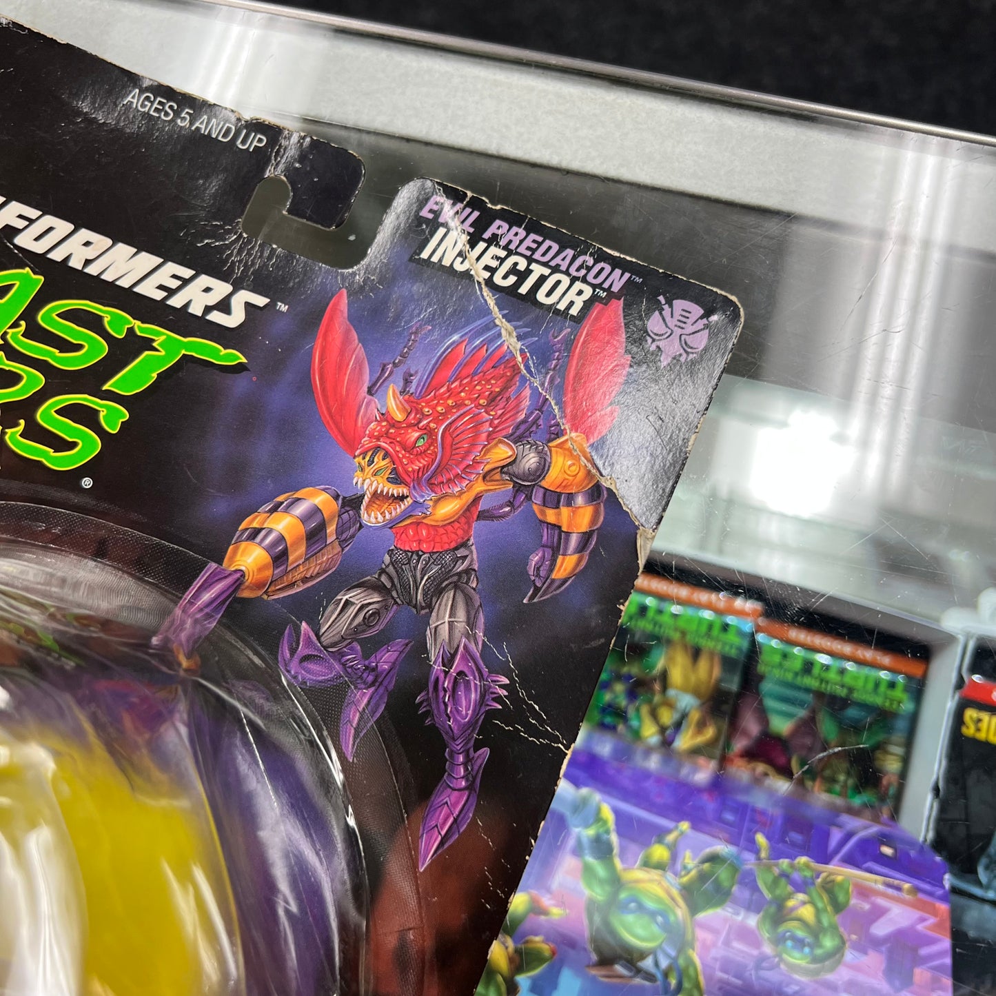 Transformers - Beast Wars - Fuzors Deluxe w/ Predacon Injector *BAD BOX / SEE PHOTOS*