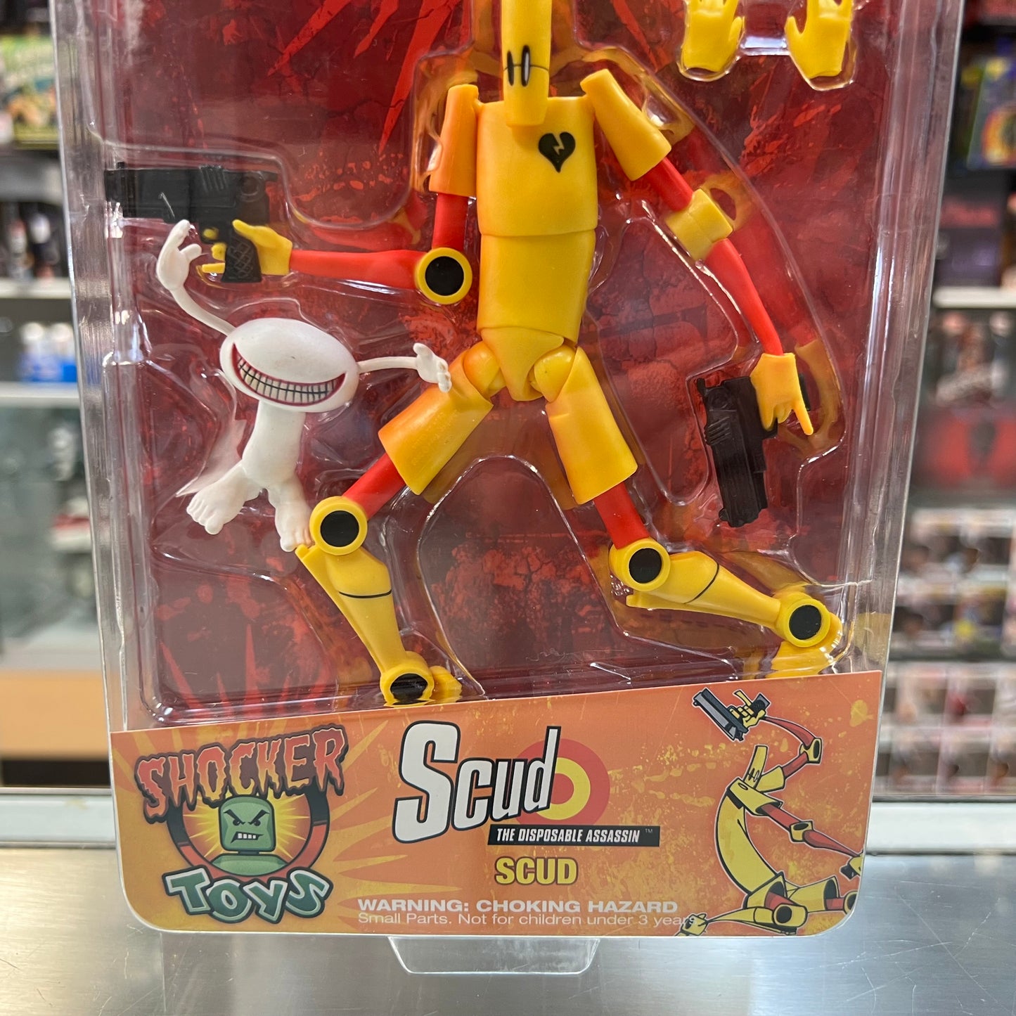 Shocker Toys - Scud The Disposable Assassin Action Figure - Comic Book Heroes