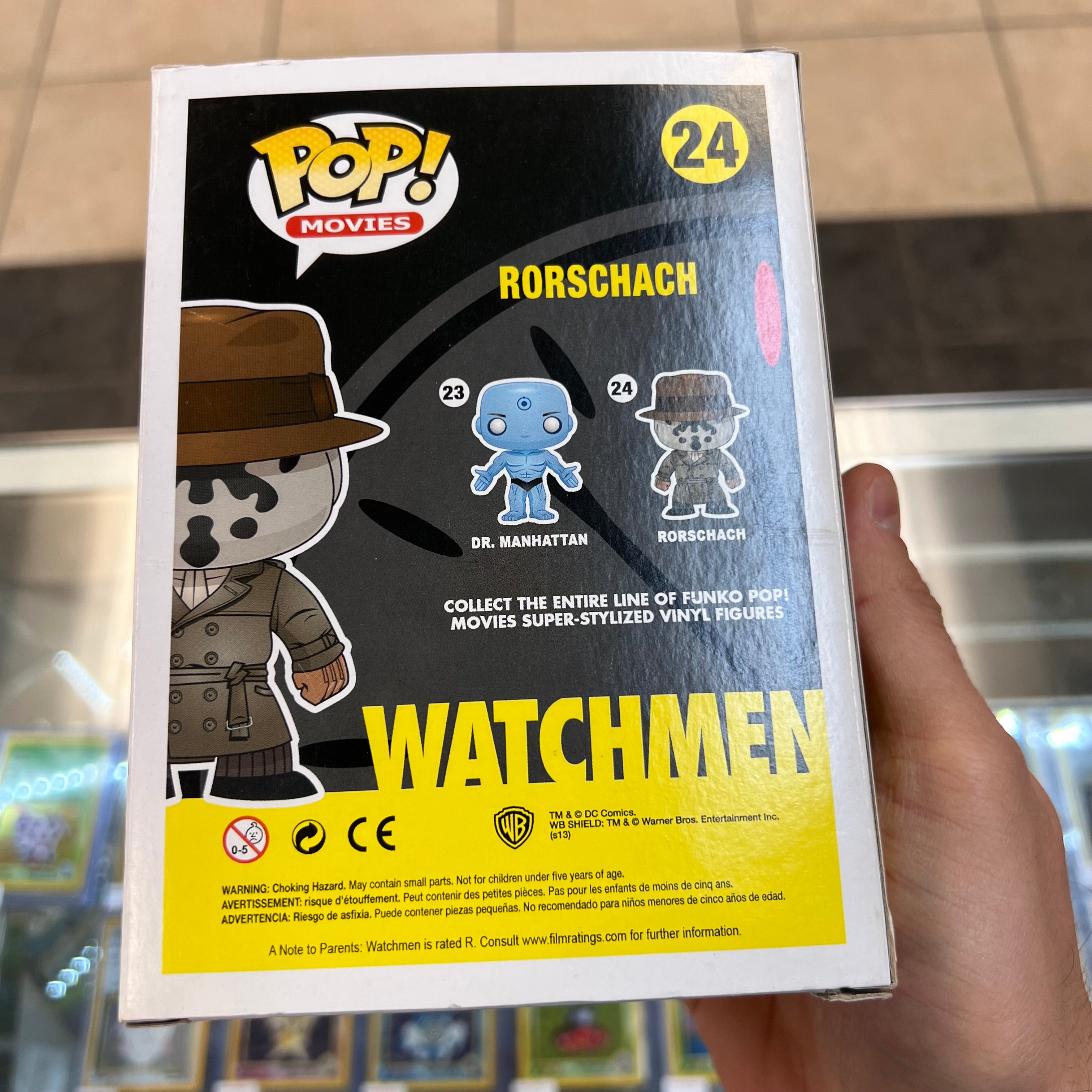 Funko outlets Pop Rorschach the Watchman #24