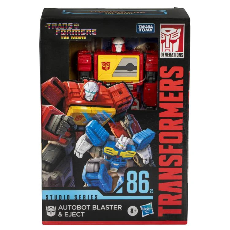 The Transformers: The Movie Studio Series 86 - Voyager Class - Autobot Blaster & Eject