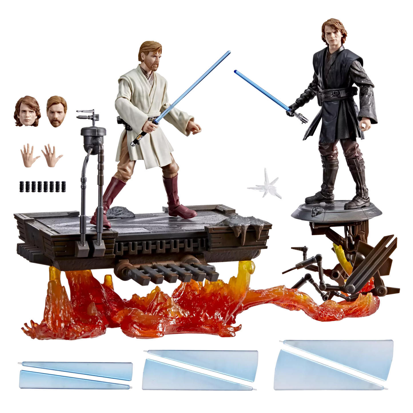 Star Wars The Black Series - Anakin Skywalker & Obi-Wan Kenobi (Duel on Mustafar) SDCC 2025