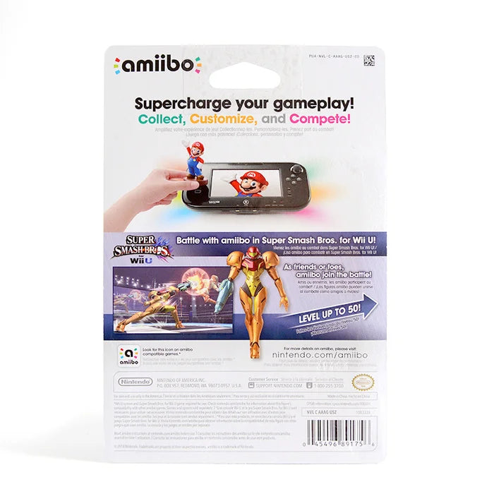 Amiibo - Samus - Super Smash Bros. Series